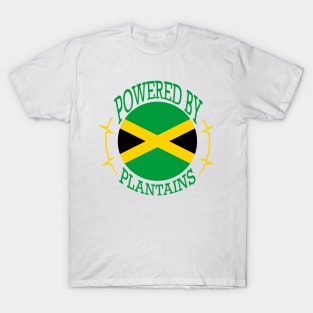 Powered by Jamaican Plantains T-Shirt